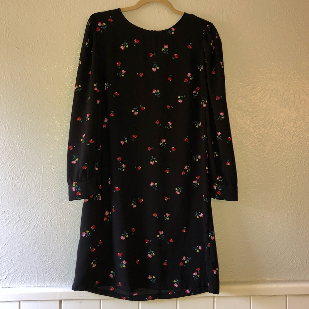 Old Navy Black floral Dress